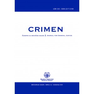 CRIMEN - часопис за кривичне науке 2/2025